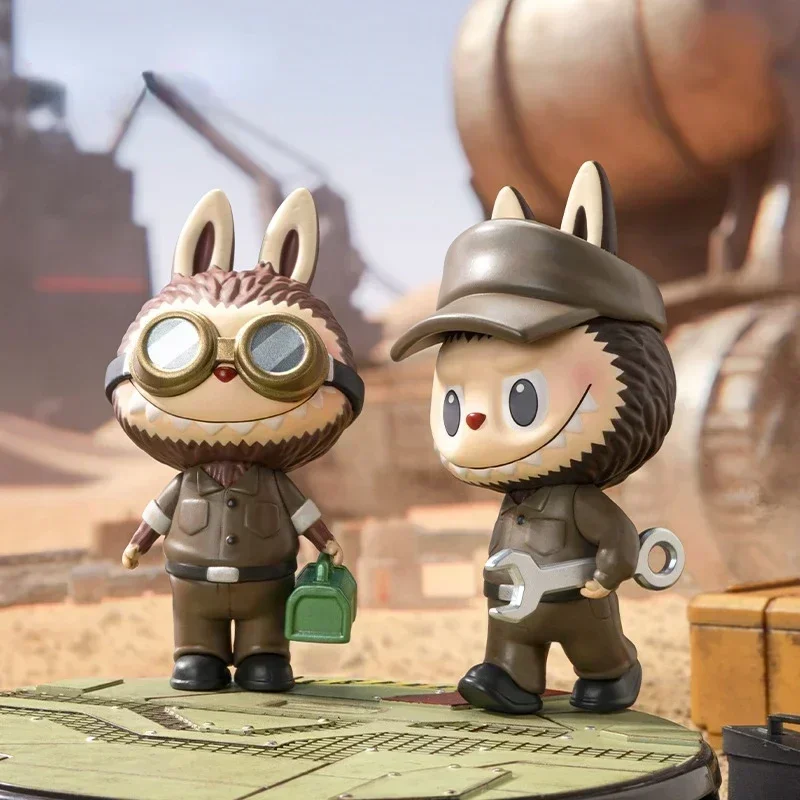 Фото POP MART Labubu The Monsters X Kow Yokoyama Ma.K. Украшения, фигурки, декор для дома, настольные модели, куклы, подарки для девочек №5