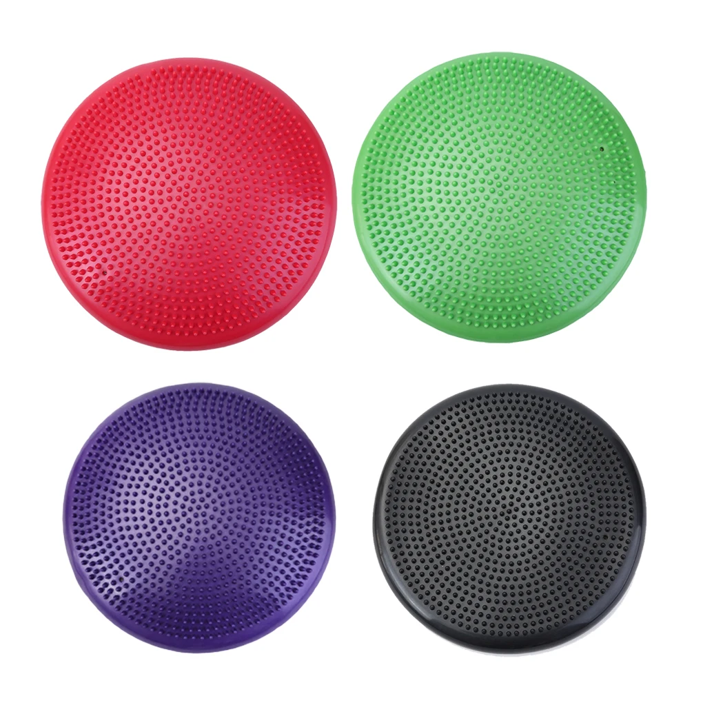 

Yoga Cushion Solid Color Fitness Floor Mat Accessories Training Pad