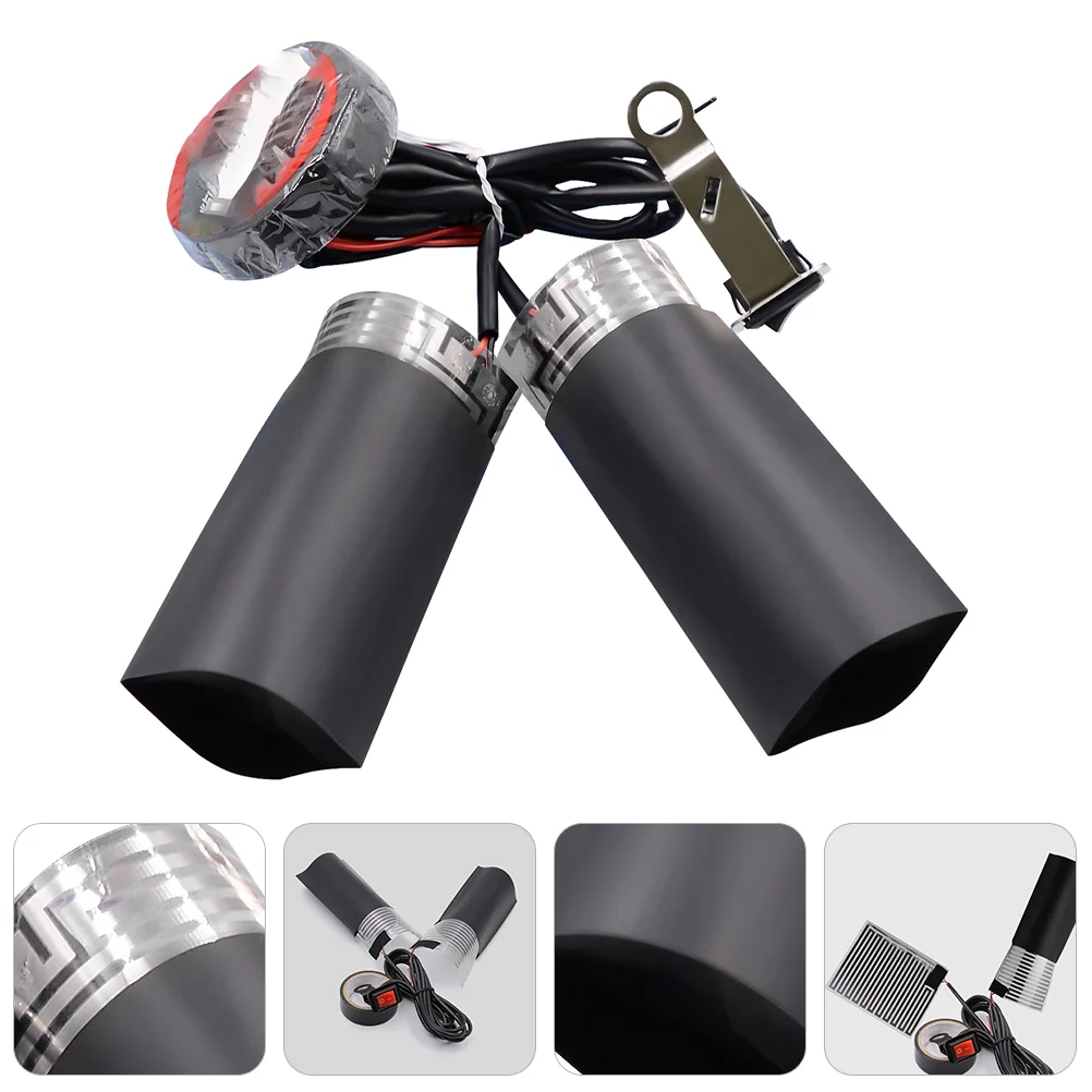 

1 Set Electric Heating Handlebar Cover Winter Motorcycle Heated Handle Grip