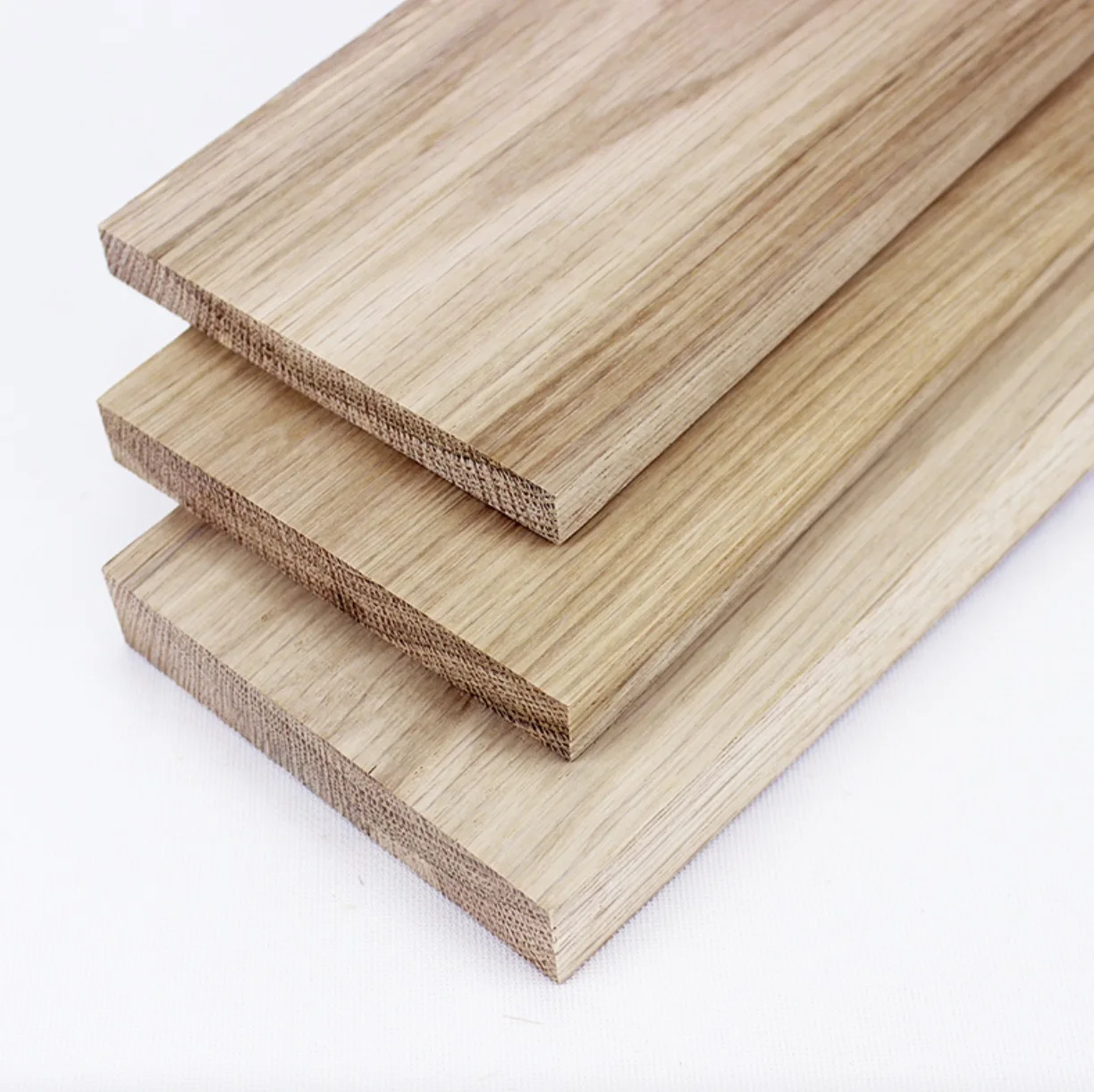 Customized-Thickness:3mm-30mm  Natural White Oak Wood Chip Diy Handmade Wood Veneer Sheets Strip