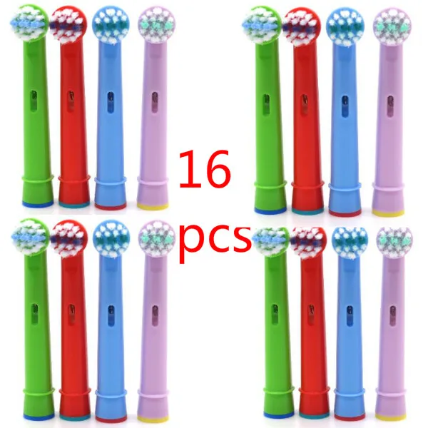 

16pcs/4 packs Replacement Electric Toothbrush Heads Electric Tooth Brush Hygiene Care Clean 1004