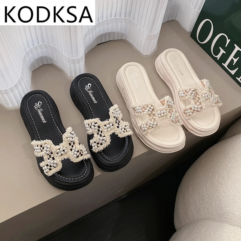 

Sandals 2022 summer new Korean style women's soft bottom sandals open toe shoes women shoes