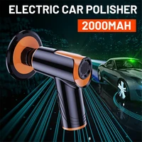 wireless car polisher waxing machine rechargeable angle grinder auto waxing polishing dust removal machine for car shoe