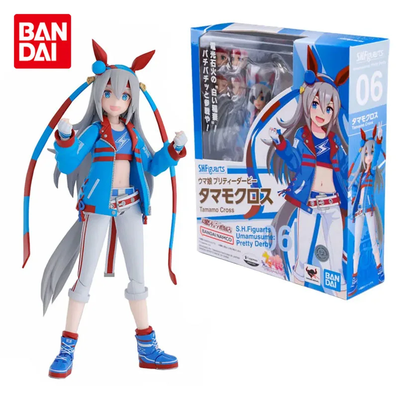 

Фигурки героев мультфильма Bandai S.H. Фигуарт Uma musure Pretty Дерби тамамо крест милые Аниме фигурки коллекционные игрушки для детей