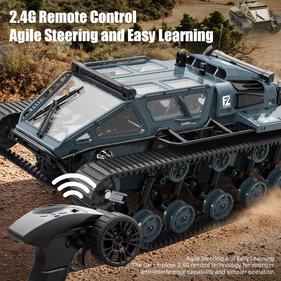 JJRC C8812 Внедорожник с дистанционным управлением 2 4G Полномасштабный гусеничный