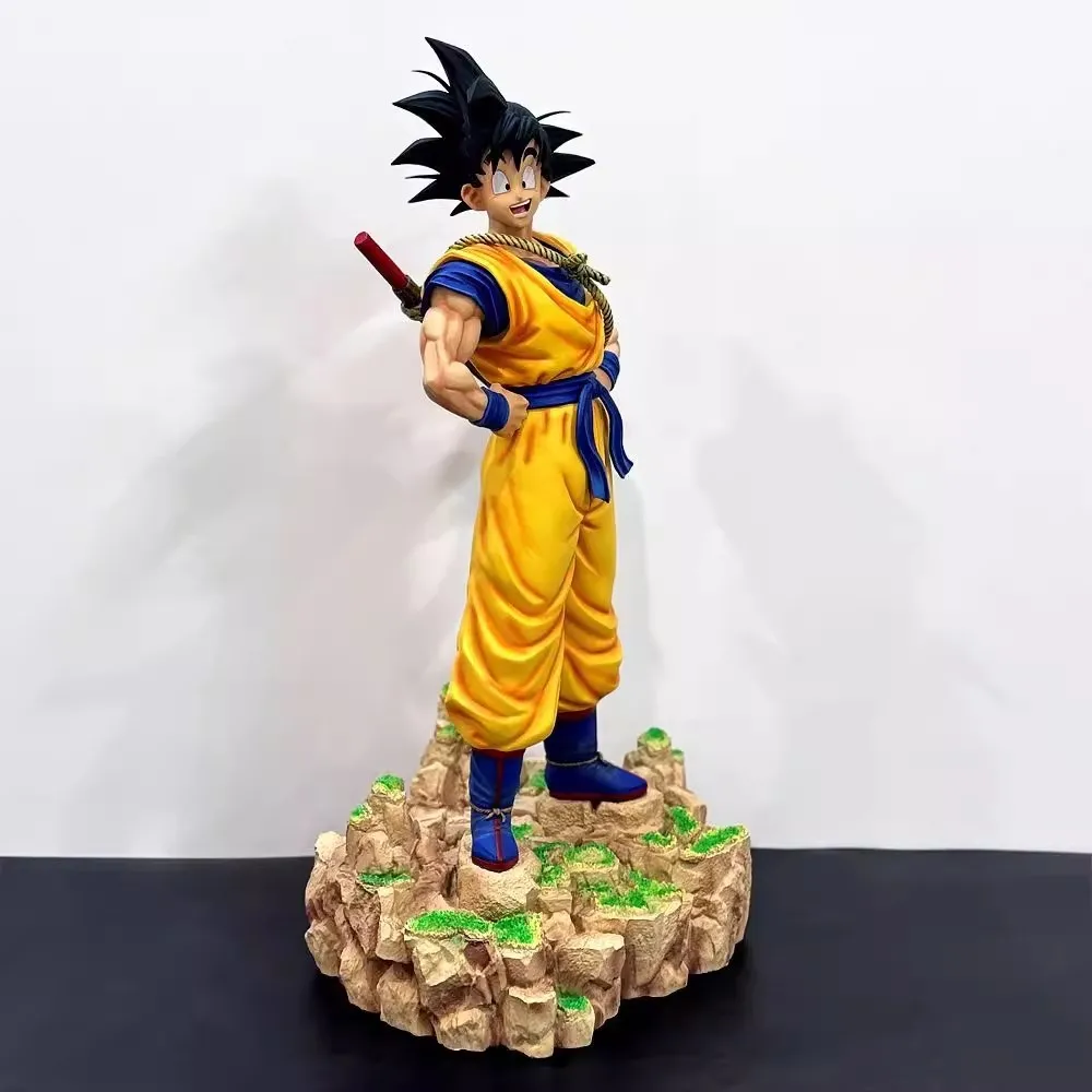 68 см Dragon Ball Z Dream Goku Somersault Cloud Super Saiyan стоячая коллекция фигурки статуя аниме