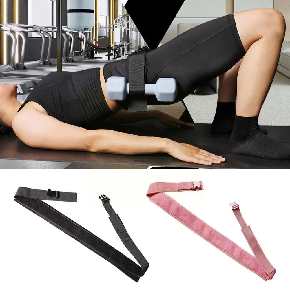 Hip Thrust Belt For Dumbbells Kettlebells Booty Belt Hip Thrust Pad Glute Bridge Butt Workout Squats Lunges Glute Bridges D F1I8