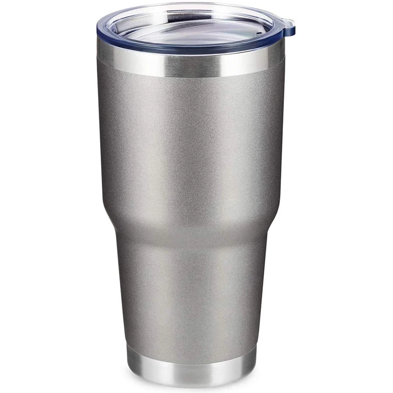 

Stainless Steel Tumbler Double Wall Travel Mug Vacuum Insulation Water Coffee Cup Home Office Works for Ice Drink Hot Beverage