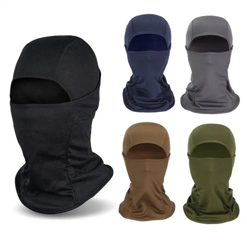 

1pcs Riding Mask Ultra Uv Protection Tactical Airsoft Cap Helmet Riding Hat Headgear Full Face Cover New 2023 Motorcycle Mask