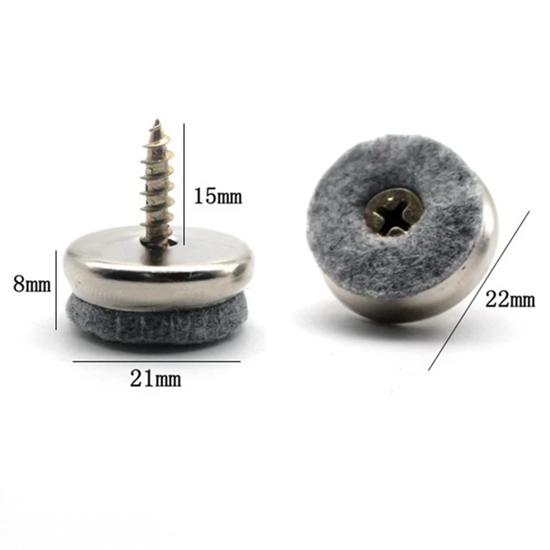 Винты из войлока 22 мм планер для стула мебели защита ножек стульев