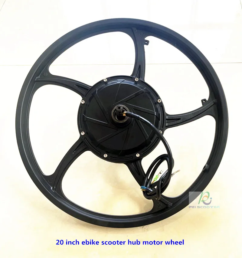 

20 Inch High Torque Brushless Ebike Scooter Hub Motor Wheel phub-s20