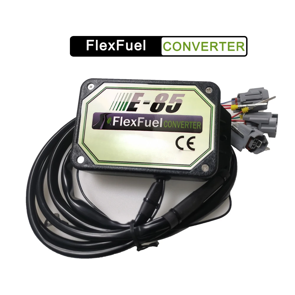 Ethanol Car E85,Cold Start Asst Flex Fuel Converter 3 Cylinders E85 Conversion Kit, 3CYL E85 Biofuel Biothanol Converter