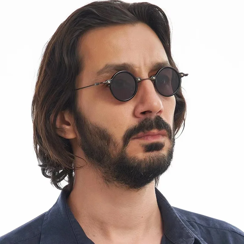 

13 Colors Vintage Round Sunglasses Women Sun Glasses Men Small Frame Eyeglasses Retro Eyewear Female Male
