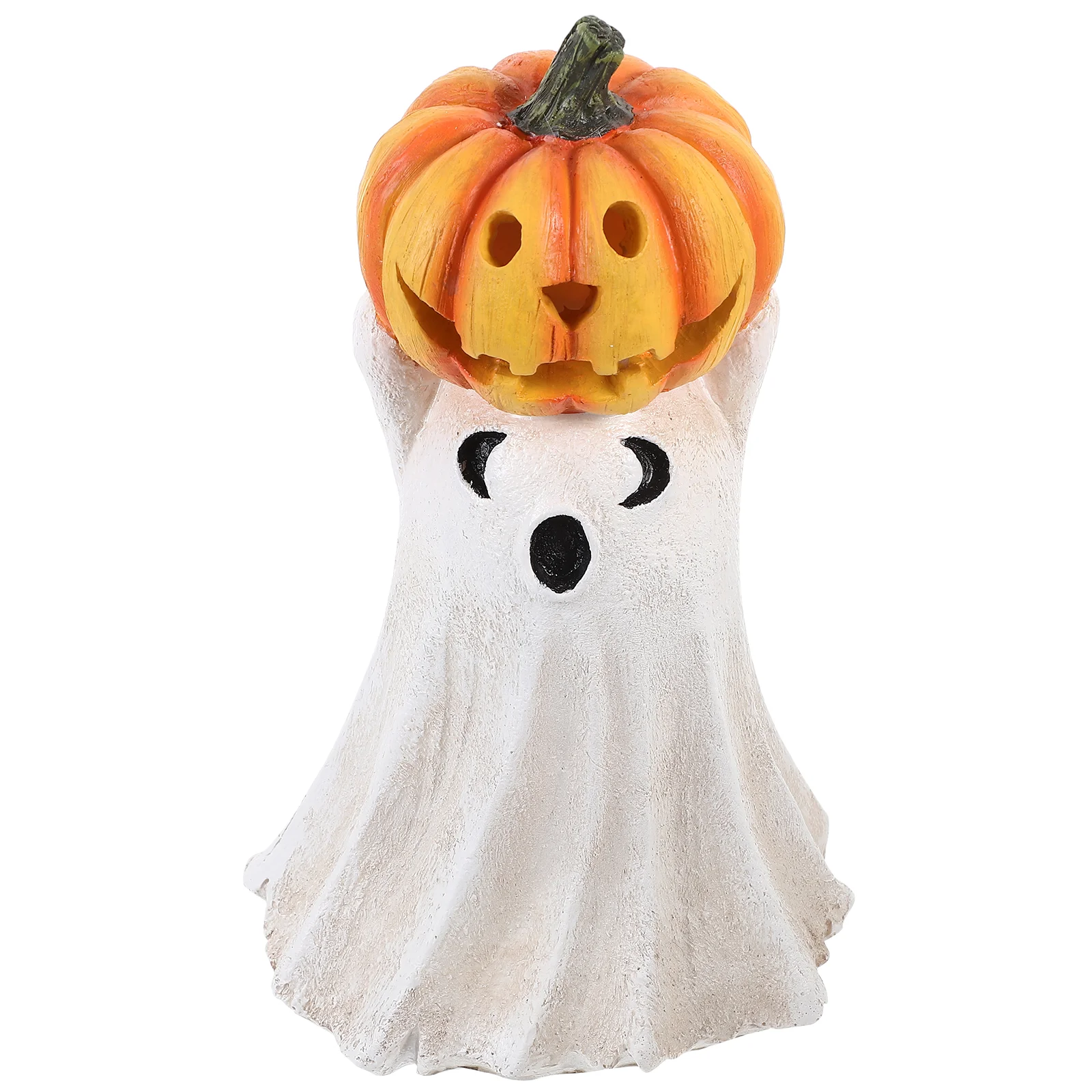 

Outdoor Halloween Decorations Ghost Pumpkin Pumpkins Resin Desktop Ornament Craft Statues