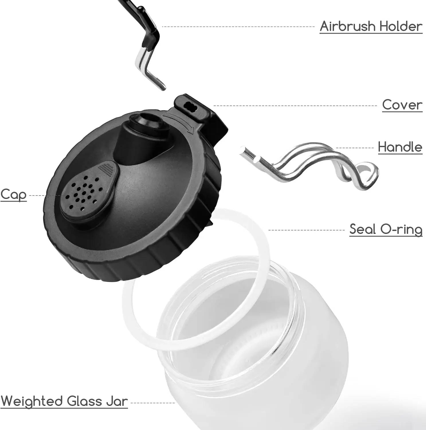 Набор для чистки щеток Joysta — чистящий горшок чистящая игла щетки нейлоновые