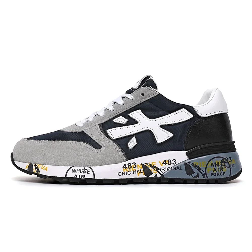 PREMIATA мужские модные повседневные кроссовки в стиле ретро с дышащей сеткой легкие