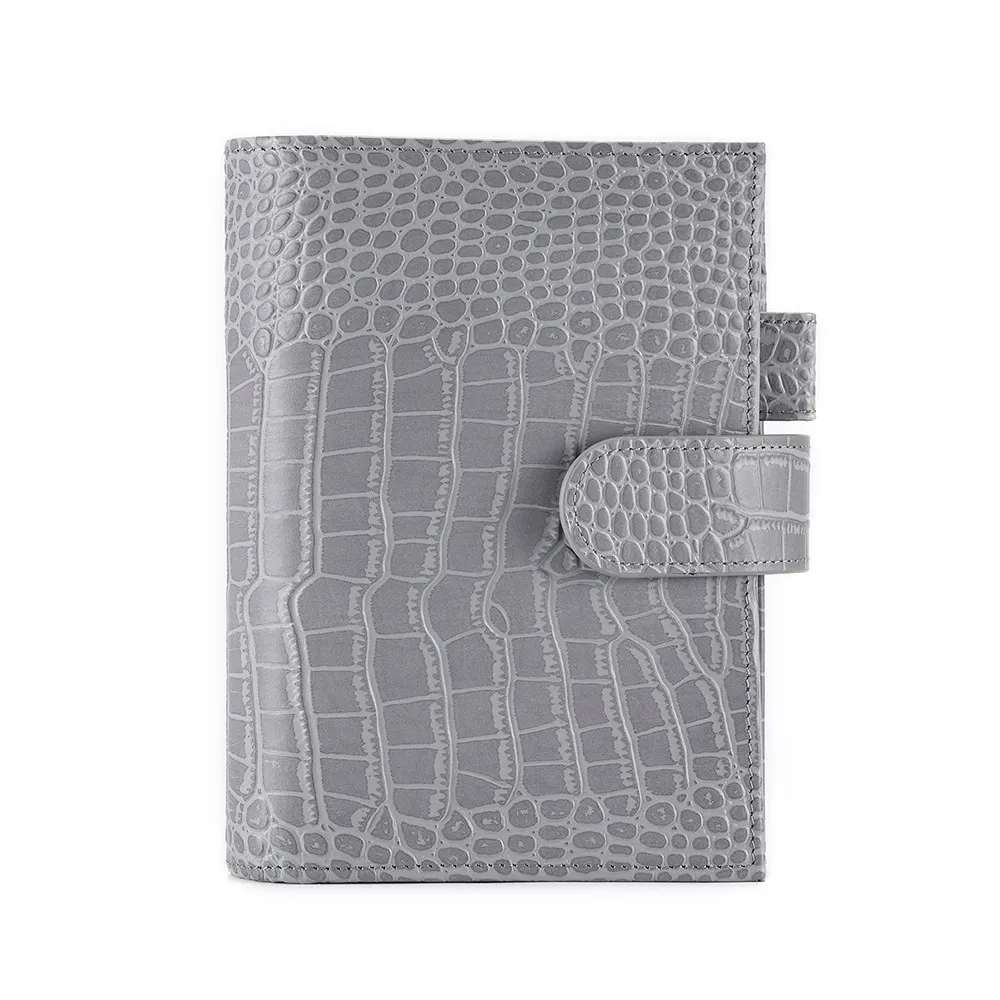 

JOGUJOS Подлинная бычья кожа книга A6 6 колец Держатель для карт Многофункциональный дневник скетчбук свободный лист Органайзер