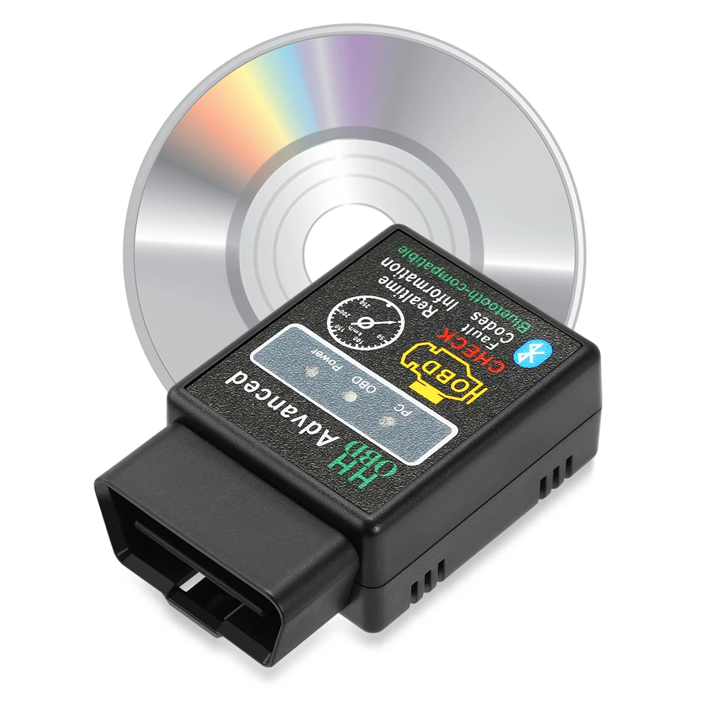 Автомобильный диагностический инструмент ELM327 OBD2 OBDII совместимый с Bluetooth - купить