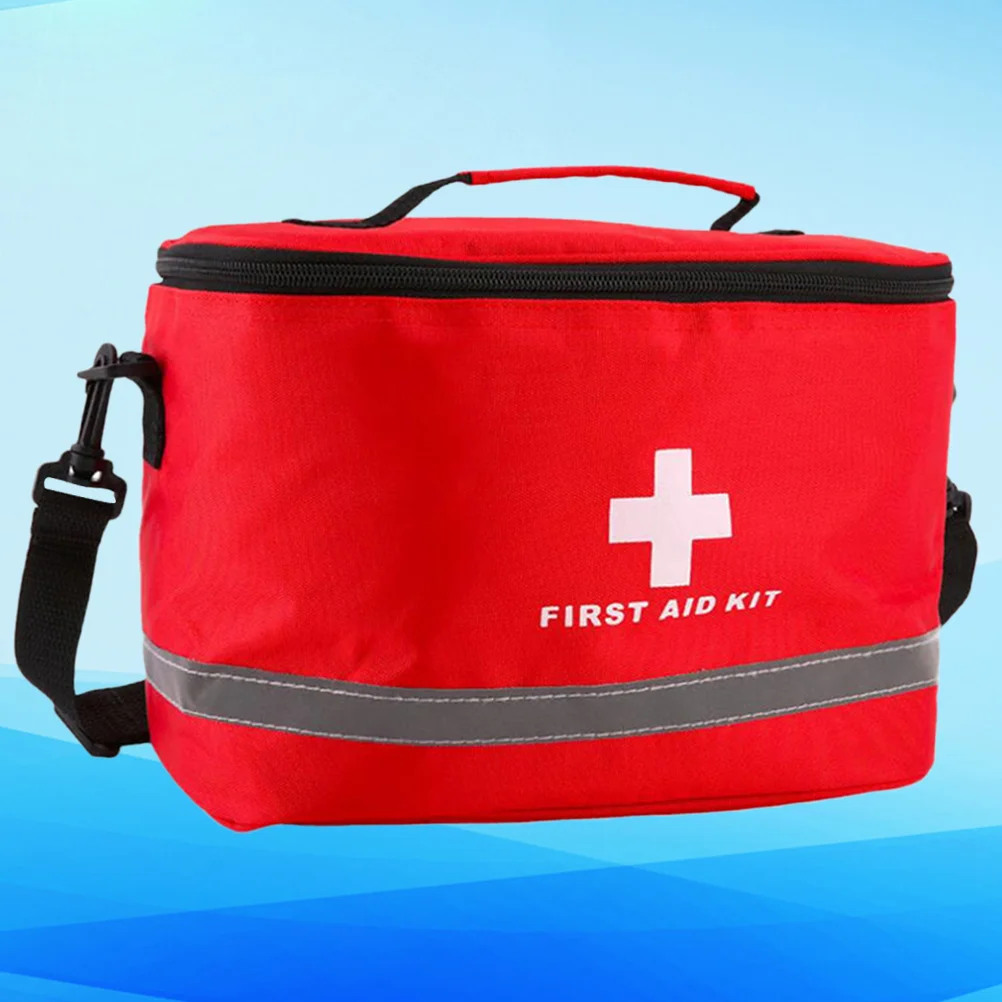 

1Pc First Aid Bag Storage Bag Outdoor Accessories Emergency Bag Cylinder Shape Bag Response Trauma Bag for Travel Camping
