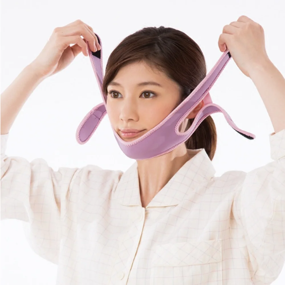 

1pc Face V Shaper Facial Slimming Bandage Chin Cheek Lift Up Belt Reduce Double Chin Strap Facial Massage Skin Care Beauty Tools