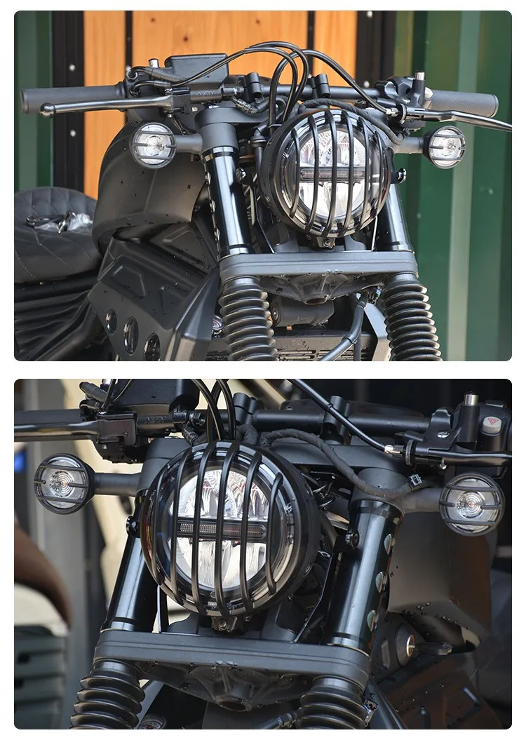 Черные фары указатели поворота задние фонари гриль чехлы для Honda 2020 2021 2022 2023 Rebel CMX