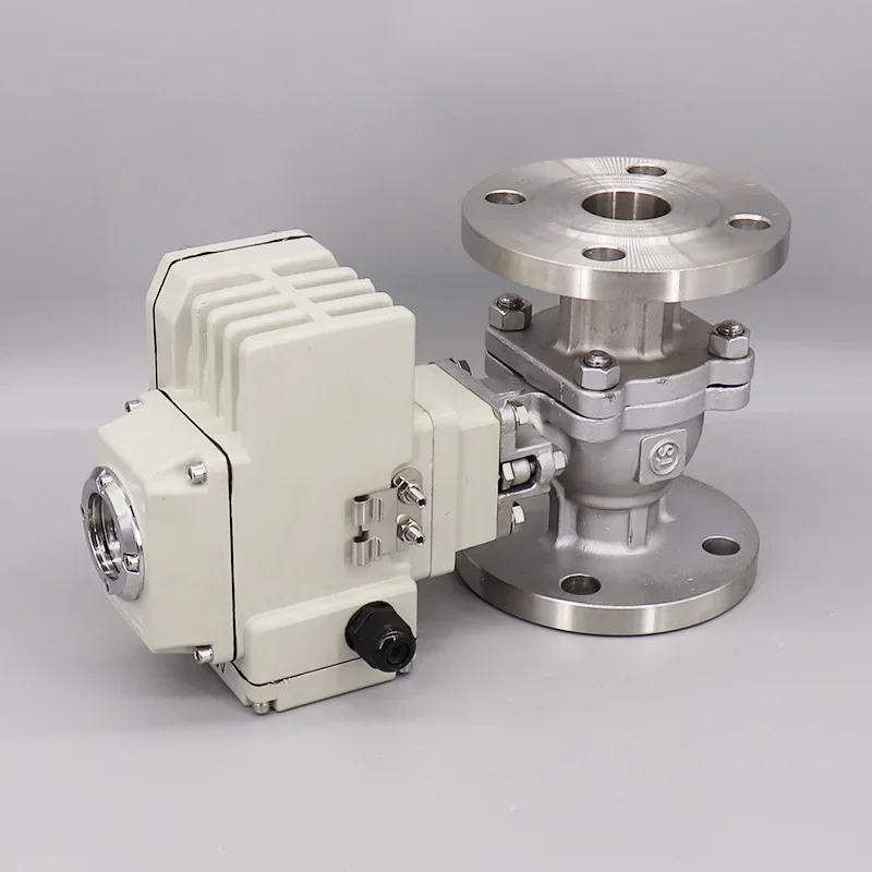 Электрический шарик с фланцем из нержавеющей стали 304 Q941F-16P высокотемпературное