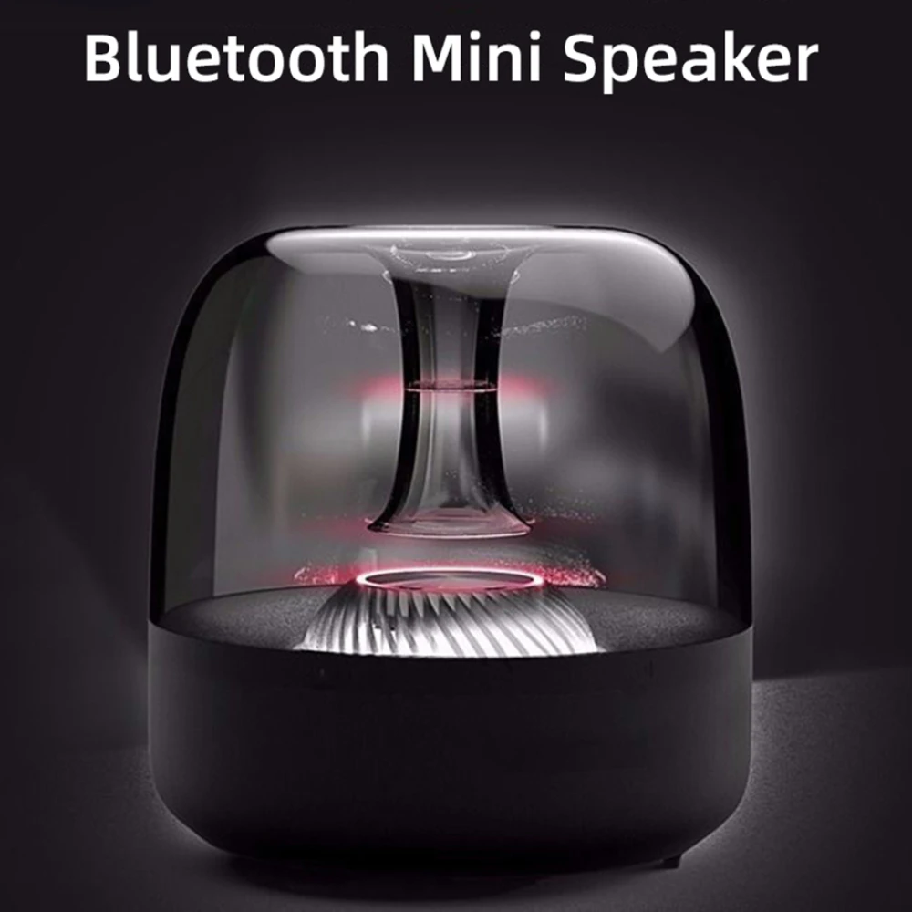 6D сабвуфер Bluetooth динамик настольная лампа Поддержка TF карты красочная светодиодная фотовспышка Универсальный смартфон планшет стерео музыка