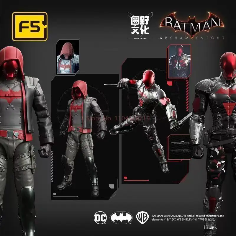 Высокое качество F5 Roundd Culture Batman Series Модель Кукла Arkham Knight Deathstroke Красный Капюшон Настольная Модель Игрушки Кукла Фестиваль Подарок (art.: 3920ca39d4d0b) - 3920ca39d4d0b