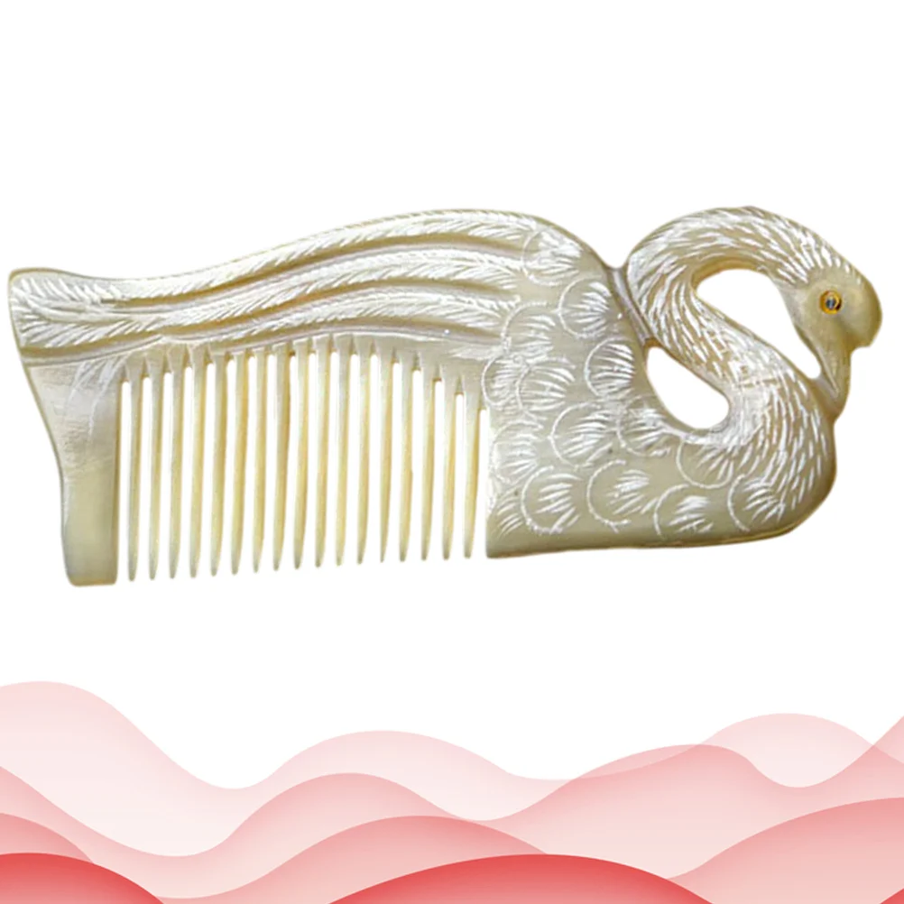 

Comb Hair Anti Massagestatic Scalp Horn Smoothing Detangling Care Beard Wideox Caring Health