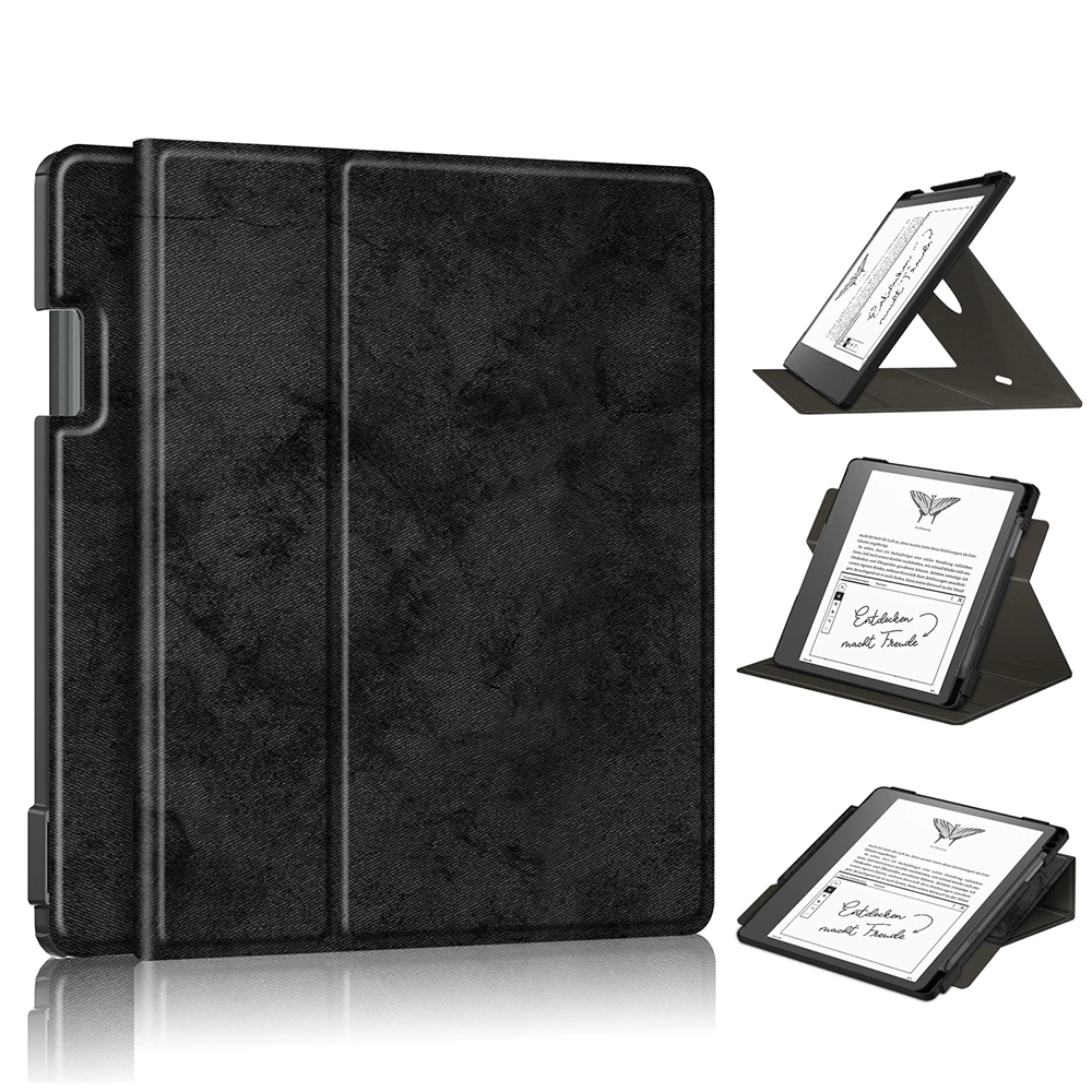 

Case for Kindle Scribe 10.2 inch with Pen Holder 360 Degree Rotation Multi-angle Stand Tablet Cover for Funda Kindle Scribe 2022