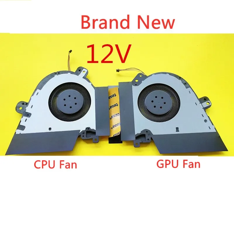 

New CPU GPU Cooler Fan Radiator For ASUS ROG Zephyrus M GU502 GU502GW 13NR0240T01211 13NR0240T02111 Radiator DC 12V 1A