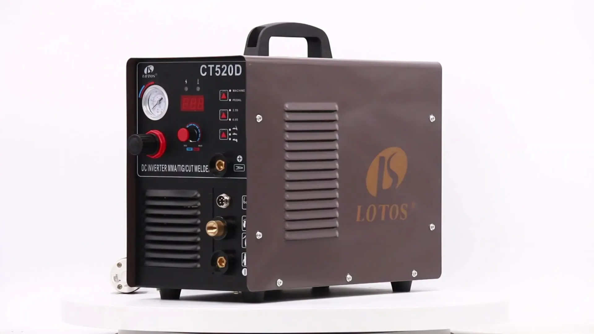 

Lotos CT520D tig argon arc mma inverter 3 in 1 welder plasma cutter gas welding machines and equipment price for sale