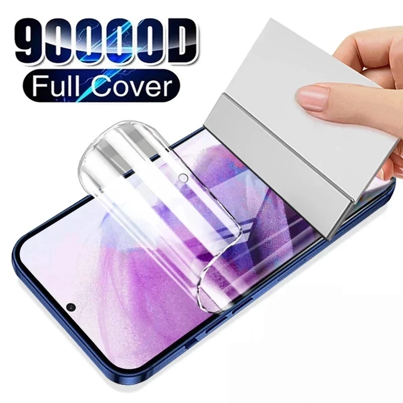 

Hydrogel Film For Samsung Galaxy S23 S22 S21 Plus S20 Fe A14 A24 A34 A54 A04S A03S A13 5G A33 A23 A53 A73 Screen Protector Film