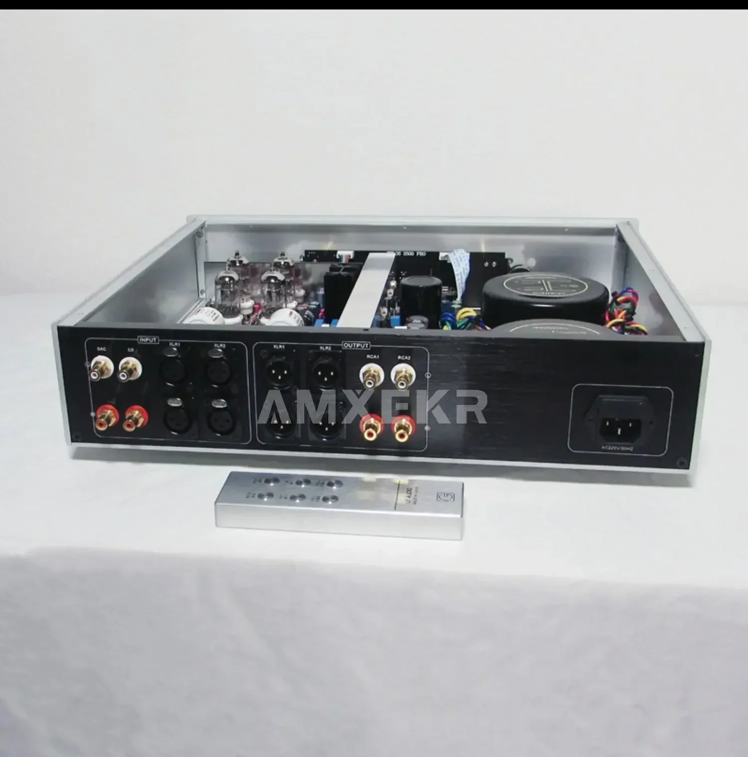 Фото Sound MakerT2500 Полностью балансный флагманский ламповый предусилитель класса A с дистанционным управлением Ламповый усилитель для домашнего кинотеатра №2