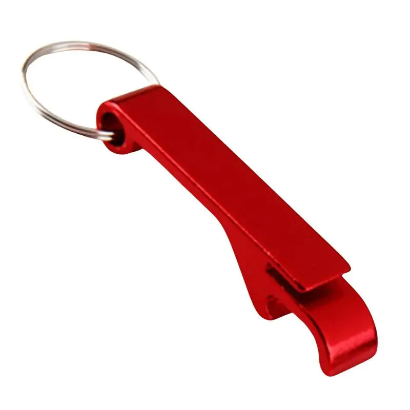 9 Colored Metal Bottle Openers Novel Bottle Openers Keychain Bulk Beer Bottle Opener Small Practical Flat Bottle Opener For Part