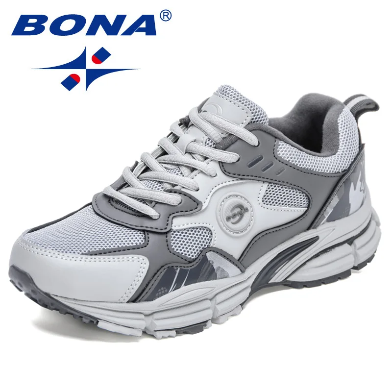 BONA 2022 New Designers Trendy Running Shoes For Women Light Jogging Sneakers Shoes Ladies Outdoor Sports Tennis Shoes Feminimo