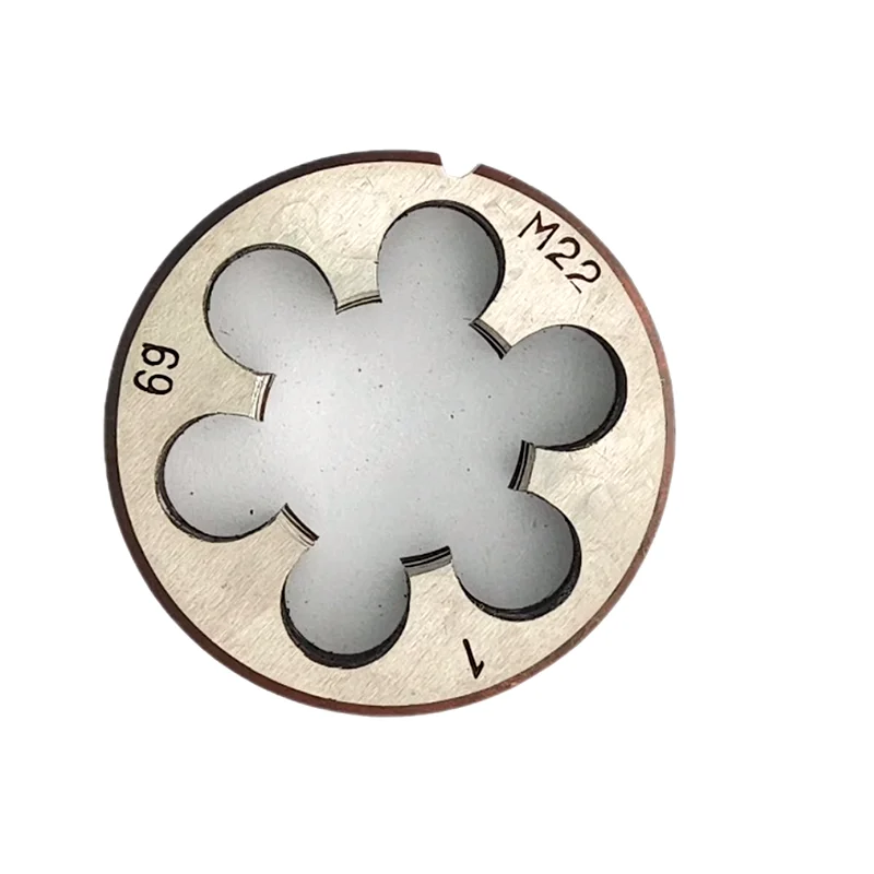 YRFL HSS 1 шт. Метрическая резьба правая левая круглая штамповка M21 M22 M23 X2 x 75x1 5X1 25x0 75x0 5