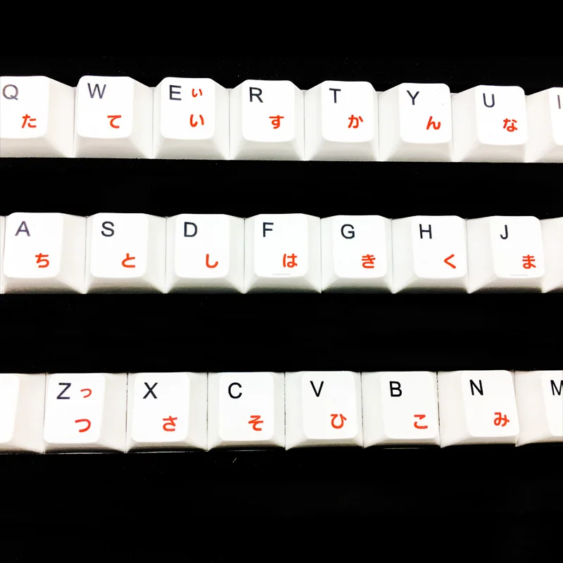 Колпачки для клавиш Everglide JP/KR/RUS 109 вишневый оригинальный профиль сублимационные