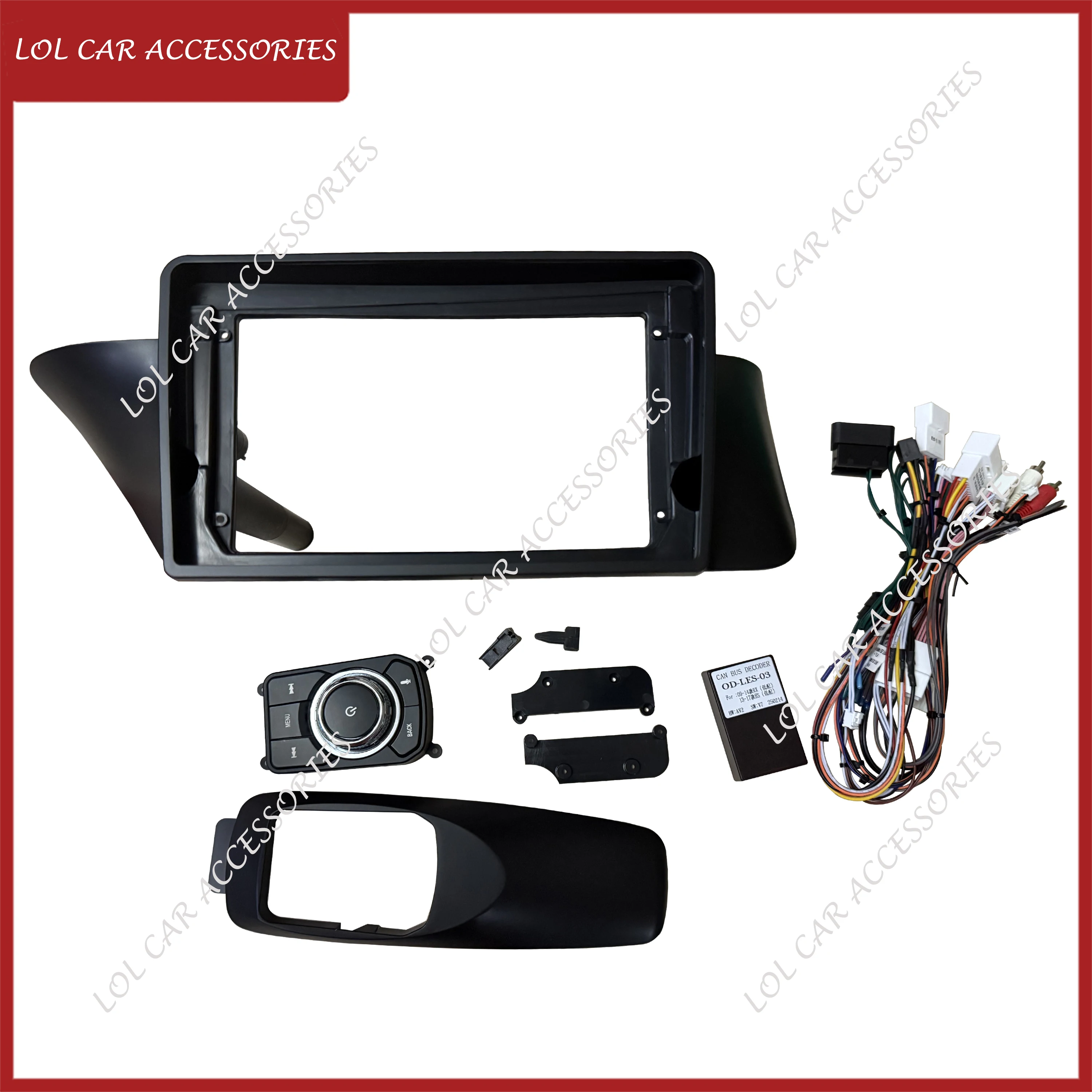 

9-дюймовый автомобильный радиоприемник для LEXUS ES 2013-2017, стерео Android MP5, GPS-плеер, 2 Din, головное устройство, лицевая панель, рамка, крышка приборной панели