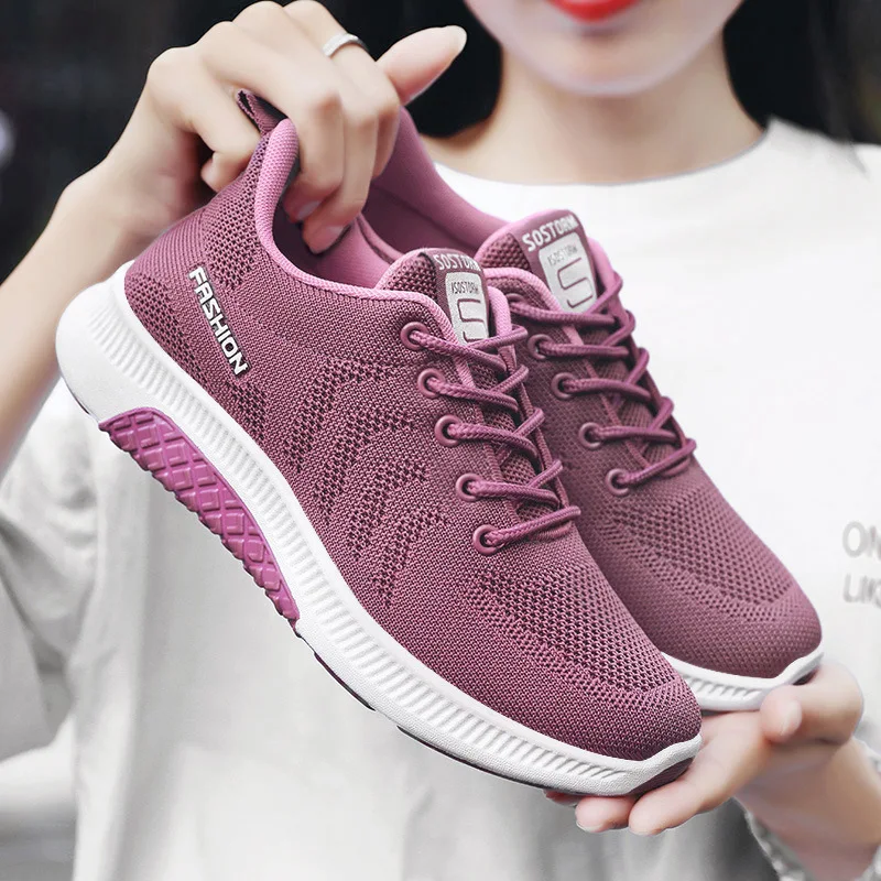 Women's Comfortable Sport Shoes Outdoors Breathable Fashion Casual Sneakers New lanciful Style Running Shoe For Women Size 35-41