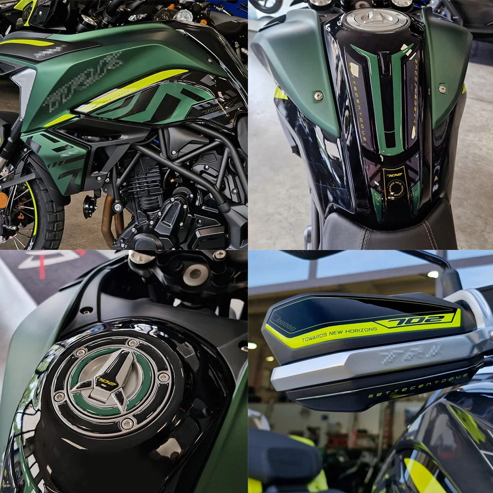 Аксессуары для мотоцикла Benelli TRK 702X 702X2023 3D гелевая эпоксидная смола Набор наклеек