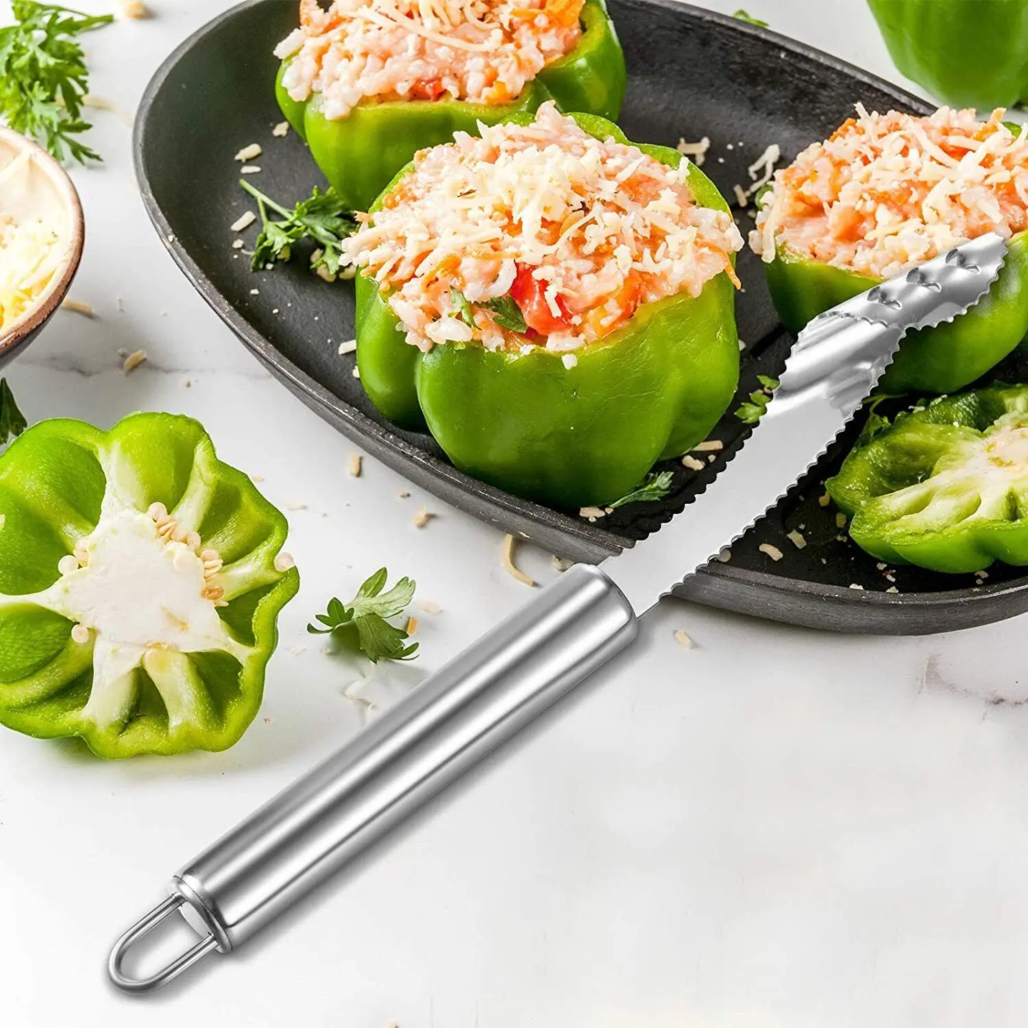 Инструменты для удаления семян Jalapeno Pepper Corer