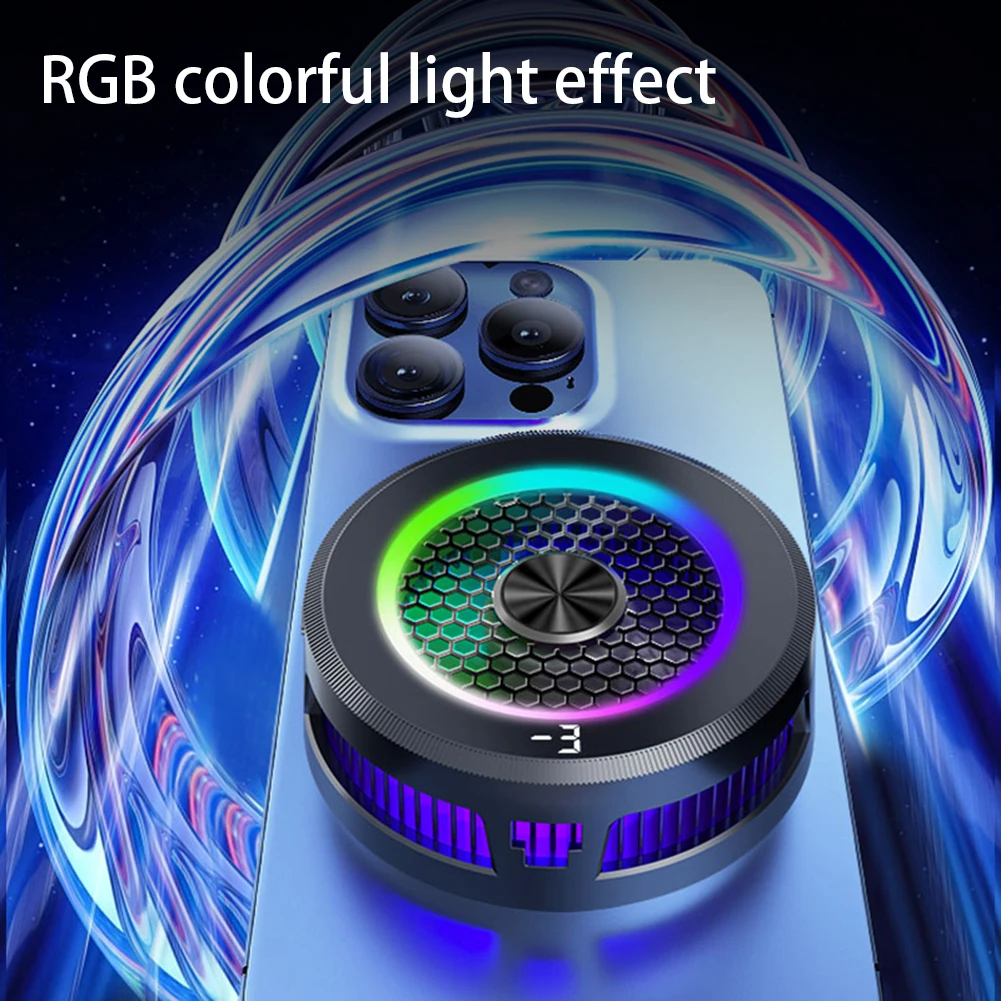 Магнитный Игровой Кулер Hurricane 3 Режима Турбовентилятор Система Охлаждения