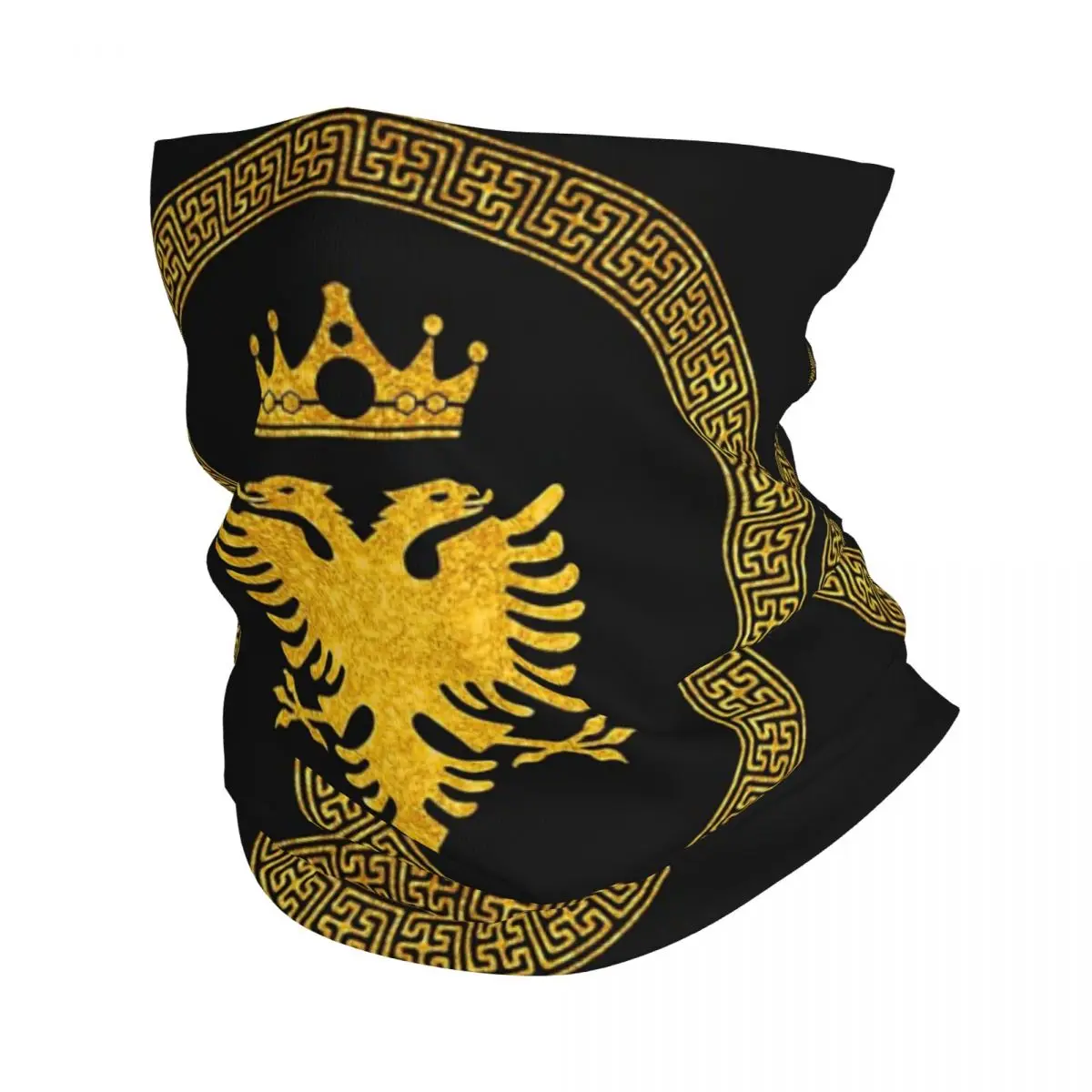 Бандана с флагом Албании шарф для лица принтом многофункциональный велосипедный