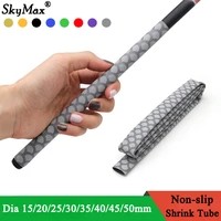13pcs non slip heat shrink tube fishing rod wrap anti skid bicycle handle insulation protect racket grip waterproof cover