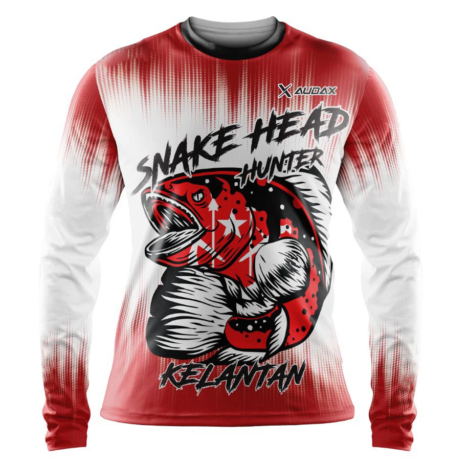 #8 AUDAX уличная Персонализированная рыболовная рубашка одежда для рыбалки