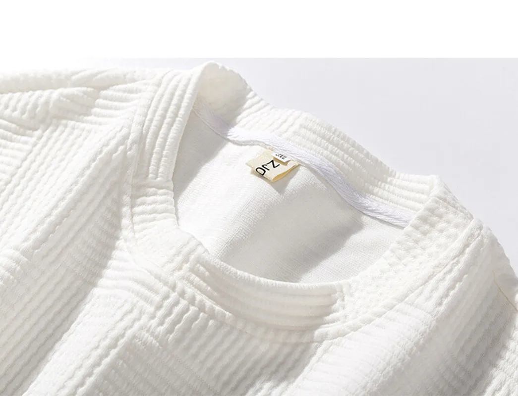 Мужская толстовка GIOIO однотонный повседневный пуловер в клетку без железа модная