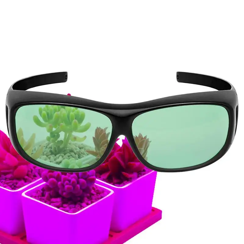 Protective Glasses Greenhouse Ledlightweight Safety Glasses Hydroponics Goggles With Hps Mh Light Reflection