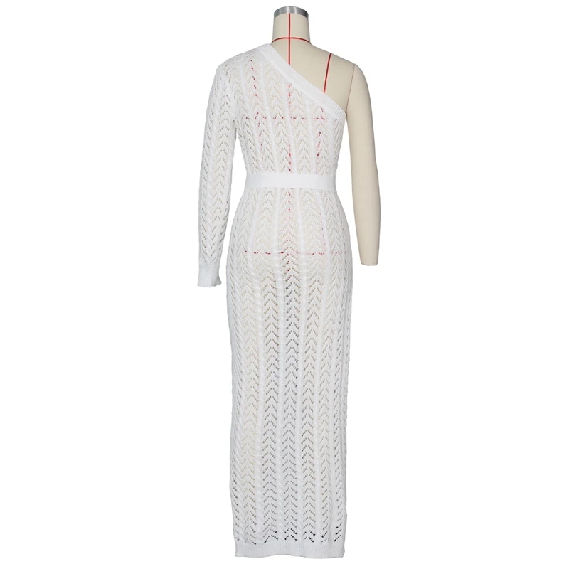 Платье для беременных фотосессии с открытыми плечами ажурное платье Макси