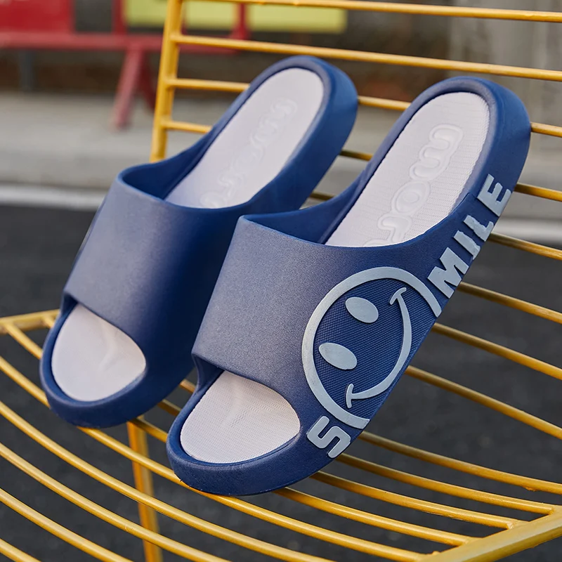 

Warrior Smile Platform Non-slip Women's Sandals Summer 2023 Outdoor Beach Slides Casual Women House Bathroom Shoes